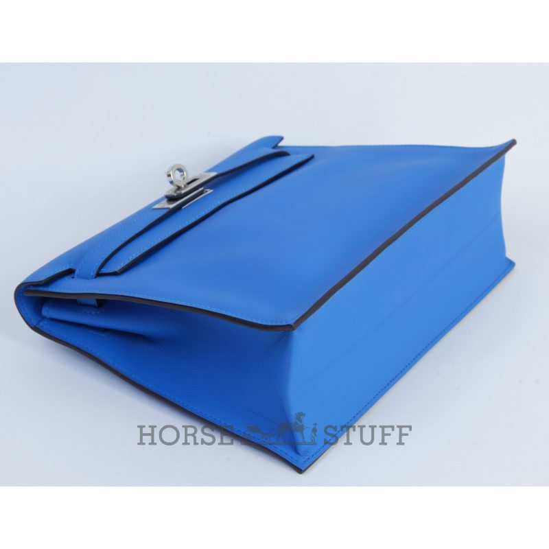 Hermès Kelly Danse II Blue Hydra Swift PHW
