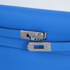 Hermès Kelly Danse II Blue Hydra Swift PHW