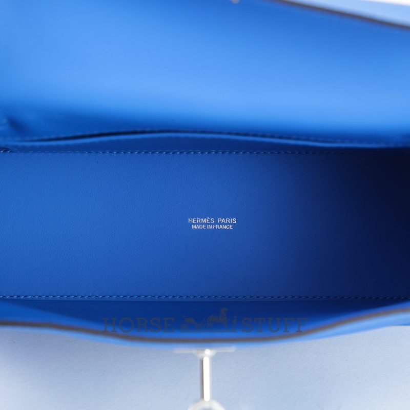 Hermès Kelly Danse II Blue Hydra Swift PHW