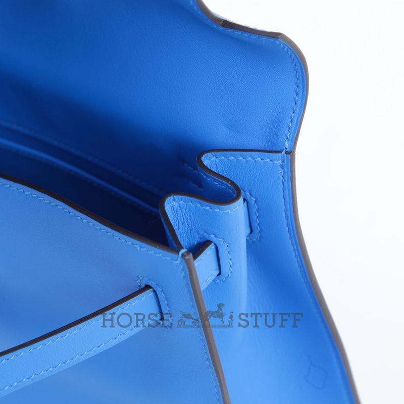 Hermès Kelly Danse II Blue Hydra Swift PHW