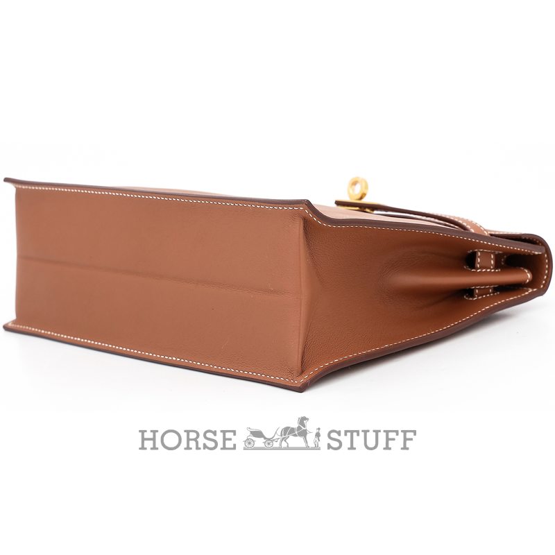 Hermès Kelly Danse II Gold Swift GHW