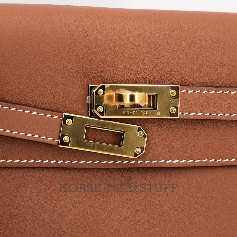 Hermès Kelly Danse II Gold Swift GHW