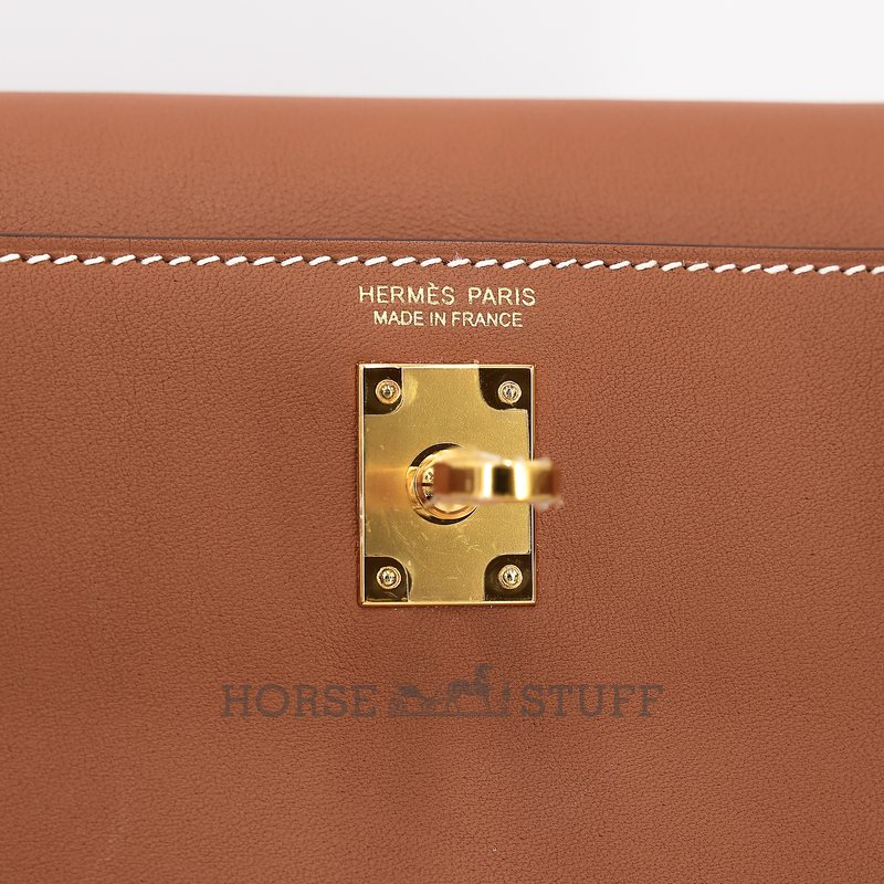 Hermès Kelly Danse II Gold Swift GHW
