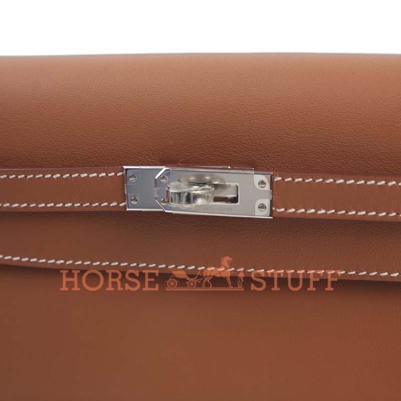 Hermès Kelly Danse II Gold Swift PHW