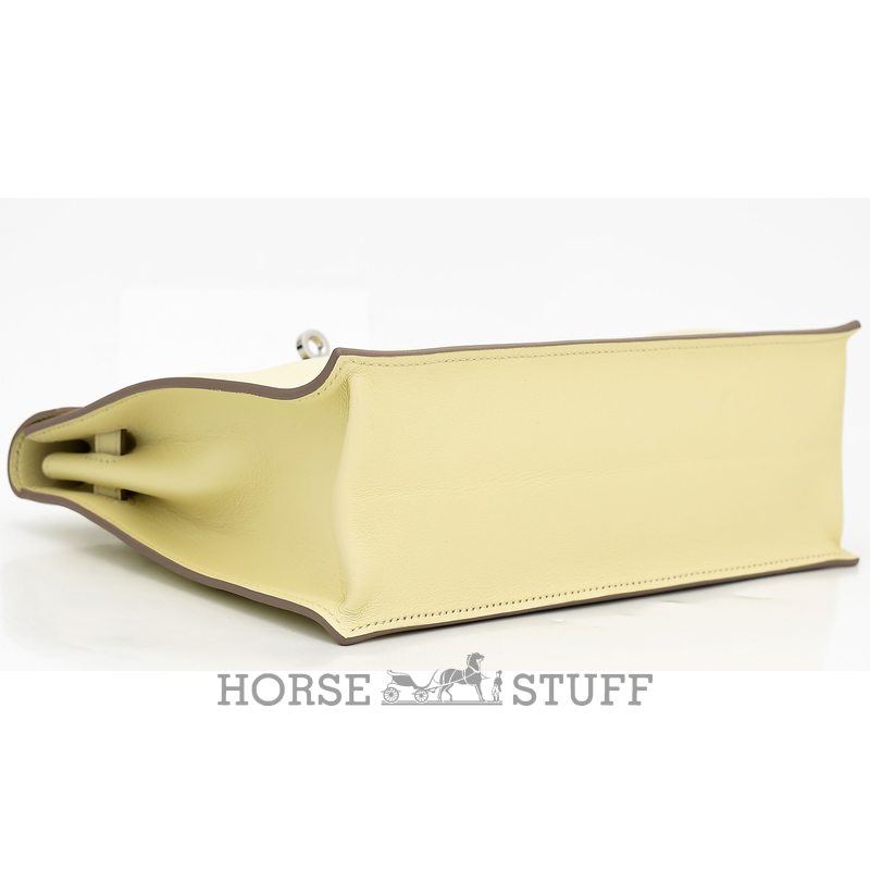 Hermès Kelly Danse II Jaune Milton Swift PHW