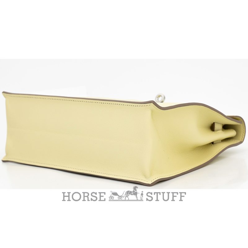 Hermès Kelly Danse II Jaune Milton Swift PHW