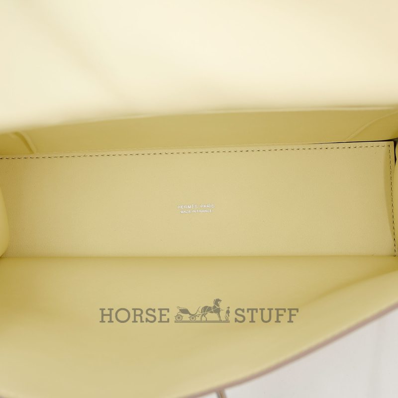 Hermès Kelly Danse II Jaune Milton Swift PHW