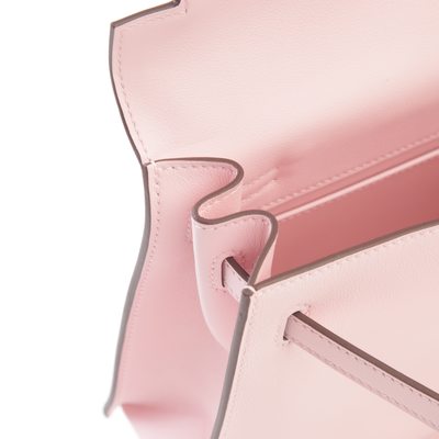 Hermès Kelly Danse II Rose Sakura Swift PHW