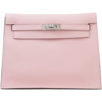 Hermès Kelly Danse II Rose Sakura Swift PHW