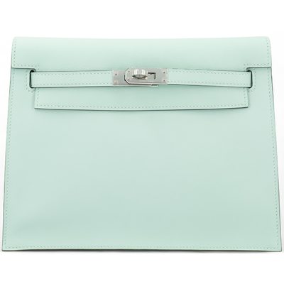 Hermès Kelly Danse II Vert Peppermint Swift PHW