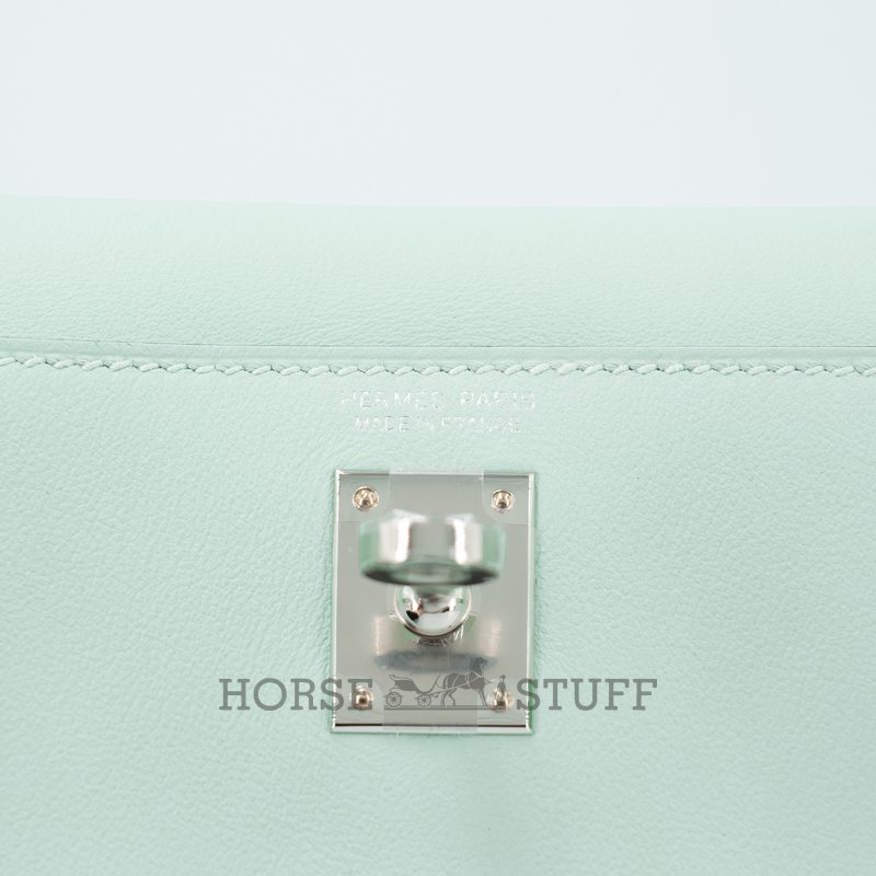 Hermès Kelly Danse II Vert Peppermint Swift PHW