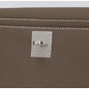 Hermès Kelly Depeches 25 Pouch Etoupe Togo PHW