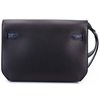 Hermès Kelly Depeches 25 Pouch Touch Ebene Evergrain / Matte Blue Nuit Matte Crocodile Alligator PHW