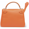 Hermès Limited Edition Super Rare Kelly Doll Quelle Idole Orange / Ebene Epsom PHW