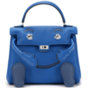 Hermès Limited Edition Super Rare Kelly Doll Quelle Idole Blue Zellige / Blue Agate Swift PHW