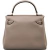 Hermès Limited Edition Super Rare Kelly Doll Quelle Idole Gris Asphalt / Vert Vertigo Swift GHW