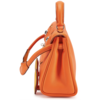 Hermès Limited Edition Super Rare Kelly Doll Quelle Idole Orange / Jaune Soleil Swift PHW