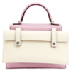 Hermès Limited Edition Super Rare Kelly Quelle Idole Picto Mauve Sylvestre / Chai / Lime / Nata Epsom PHW