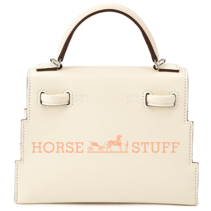 Hermès Limited Edition Super Rare Kelly Quelle Idole Picto Nata / Lime / Mauve Sylvestre / Chai Epsom PHW