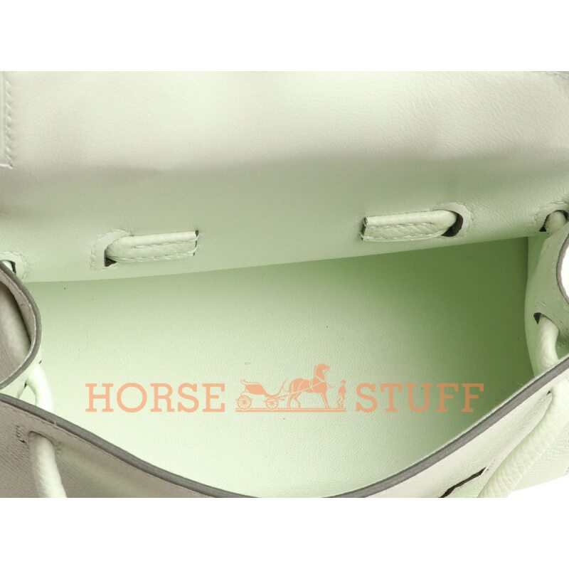 Hermès Limited Edition Super Rare Kelly Quelle Idole Picto Vert Fizz / Nata / Rose Texas / Vert Verone Epsom PHW