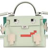 Hermès Limited Edition Super Rare Kelly Quelle Idole Picto Vert Fizz / Nata / Rose Texas / Vert Verone Epsom PHW