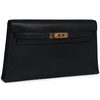 Hermès Kelly Elan Black Chèvre Chamkila GHW