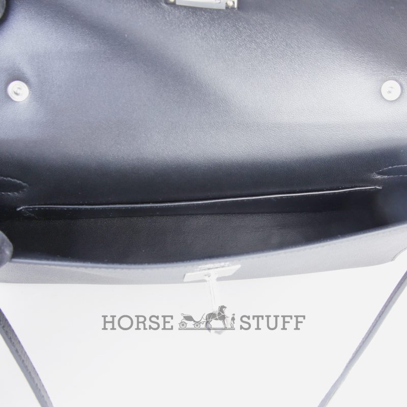 Hermès Kelly Elan Black Epsom PHW