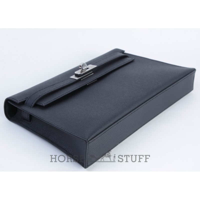 Hermès Kelly Elan Black Epsom PHW