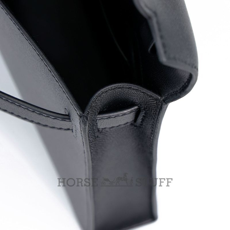 Hermès Kelly Elan Black Madame PHW