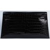 Hermès Kelly Elan Black Shiny Crocodile Porosus PHW