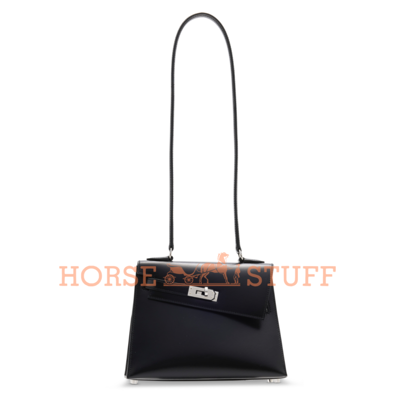 Hermès Limited Edition Kelly en Desordre Sellier 20 Black Epsom PHW