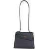 Hermès Limited Edition Kelly en Desordre Sellier 20 Ardoise Epsom Permabrass