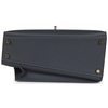 Hermès Limited Edition Kelly en Desordre Sellier 20 Ardoise Epsom Permabrass
