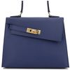 Hermès Limited Edition Kelly en Desordre Sellier 20 Black Epsom PHW