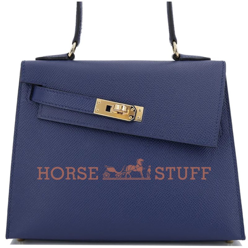 Hermès Limited Edition Kelly en Desordre Sellier 20 Black Epsom PHW