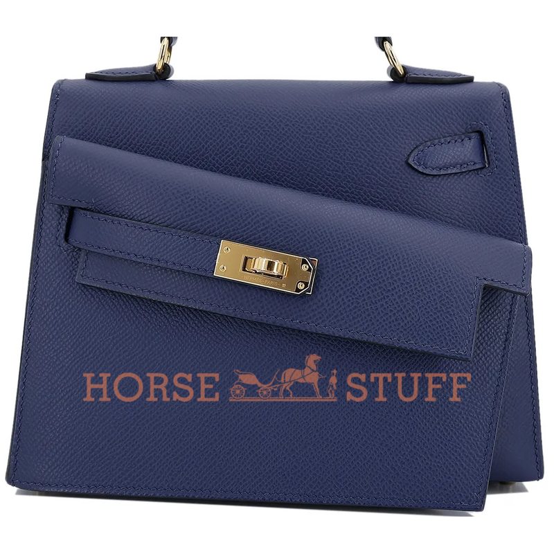 Hermès Limited Edition Kelly en Desordre Sellier 20 Black Epsom PHW