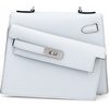 Hermès Limited Edition Kelly en Desordre Sellier 20 Gris Platine Epsom PHW