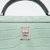Hermès Kelly Sellier Mini II Special Order HSS Vert d'Eau / Vert Cypress Matte Crocodile Alligator PHW