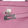 Hermès Kelly Sellier Mini II Pink Bubblegum Matte Crocodile Alligator PHW