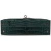 Hermès Kelly Sellier Mini II Vert Cypress Matte Crocodile Alligator PHW