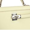Hermès Kelly Sellier Mini II Jaune Milton Epsom PHW