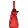 Hermès Kelly Sellier Mini II Orange Field Epsom PHW