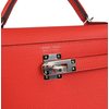Hermès Kelly Sellier Mini II Orange Field Epsom PHW