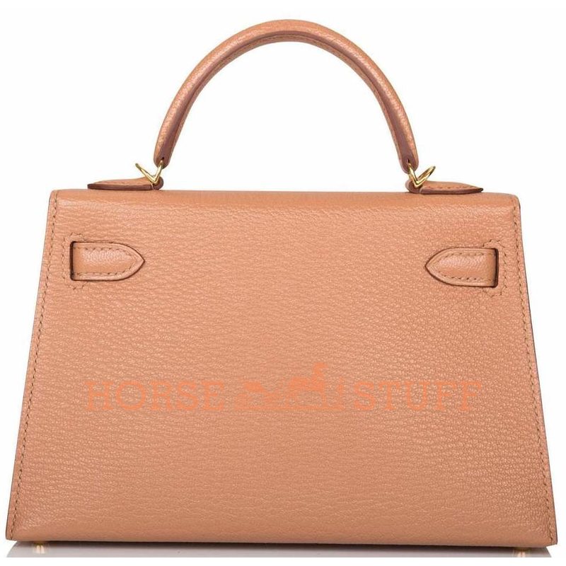 Hermès Kelly Sellier Mini II Quebracho Chèvre GHW