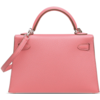 Hermès Kelly Sellier Mini II Rose Confetti Chèvre PHW