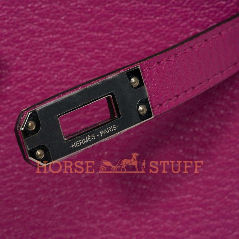 Hermès Kelly Sellier Mini II Rose Pourpre Chèvre PHW