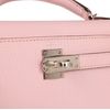 Hermès Kelly Sellier Mini II Rose Sakura Chèvre PHW