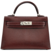 Hermès Kelly Sellier Mini II Rouge Sellier Chèvre PHW