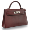 Hermès Kelly Sellier Mini II Rouge Sellier Chèvre PHW