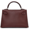 Hermès Kelly Sellier Mini II Rouge Sellier Chèvre PHW